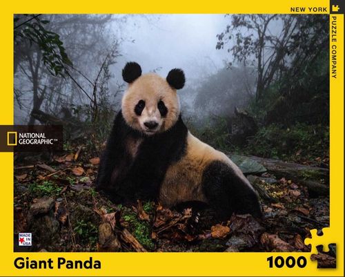 New York Puzzle Company - Giant Panda - 1000 Teile
