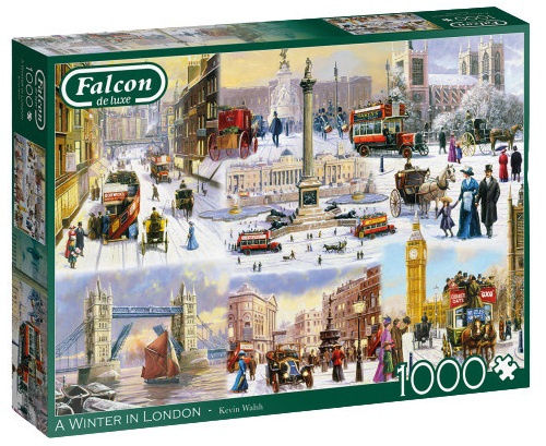 Falcon - A Winter in London - 1000 Teile