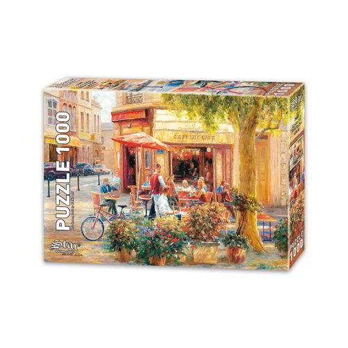 Star Puzzle - Cafe Corner, Paris - 1000 Teile
