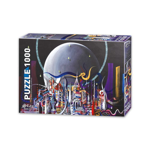Star Puzzle - The Moon City - 1000 Teile