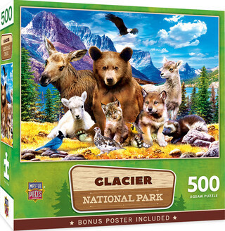 Master Pieces - Glacier National Park - 500 Teile