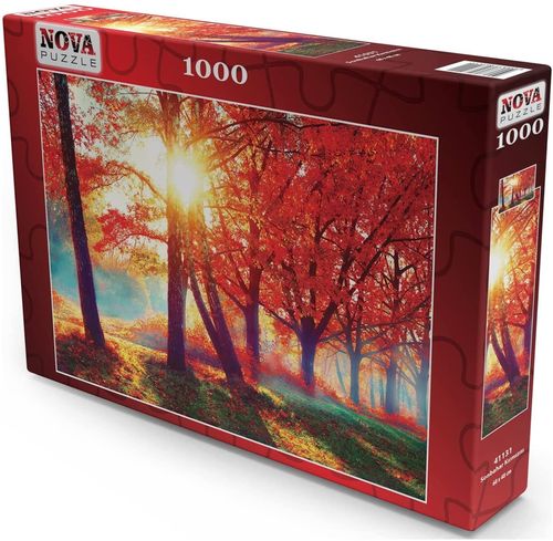 Nova Puzzle - Autumn Red - 1000 Teile