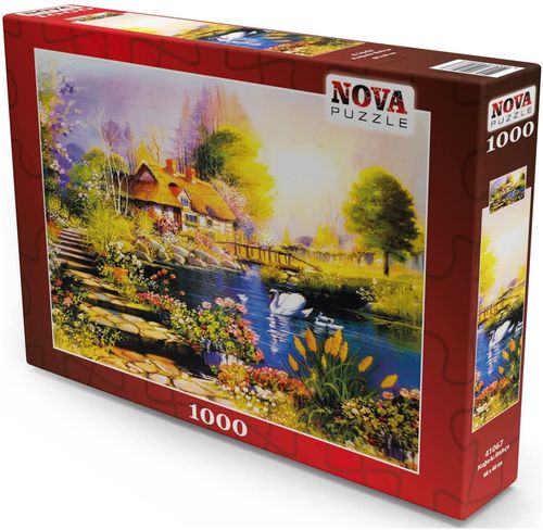 Nova Puzzle - Cottage - 1000 Teile