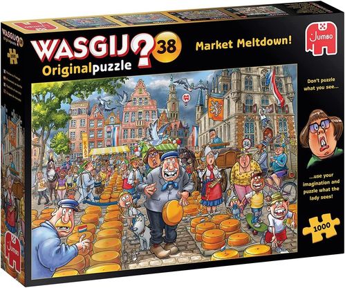 Jumbo - Wasgij Original 38 Market Meltdown! - 1000 Teile