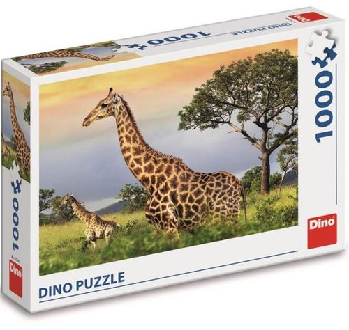 Dino - Giraffenfamilie - 1000 Teile