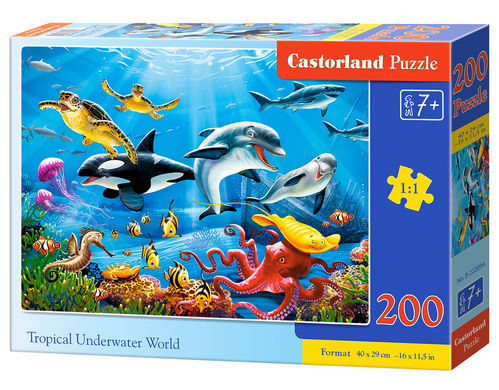 Castorland - Tropical Underwater World - 200 Teile