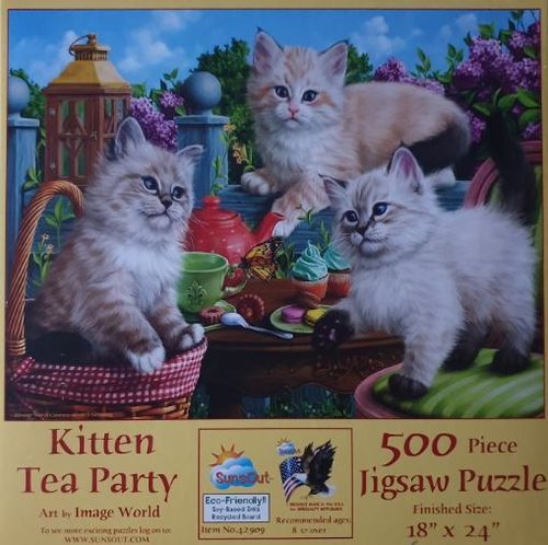 SunsOut - Kitten Tea Party - 500 Teile