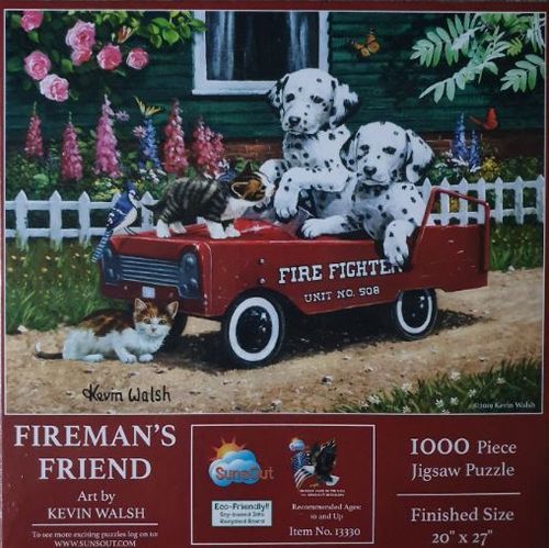 SunsOut - Fireman`s Friend - 1000 Teile