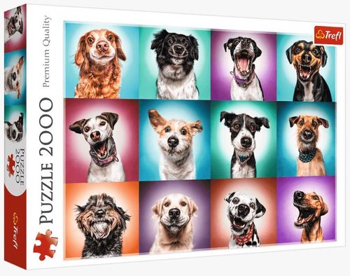 Trefl - Funny Dog Portraits II - 2000 Teile