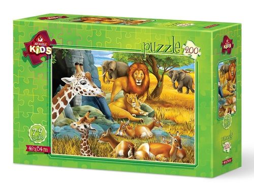 Art Puzzle Kids - Forest Animals - 200 Teile