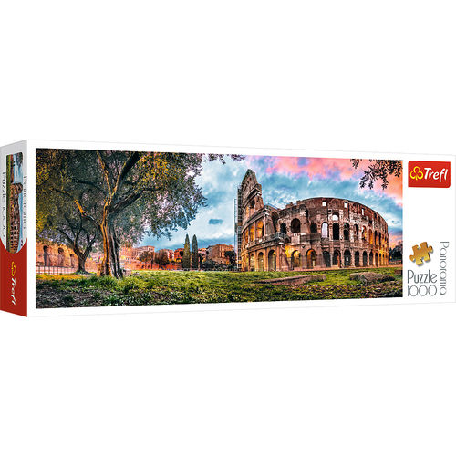 Trefl - Colosseum at dawn - 1000 Teile Panorama