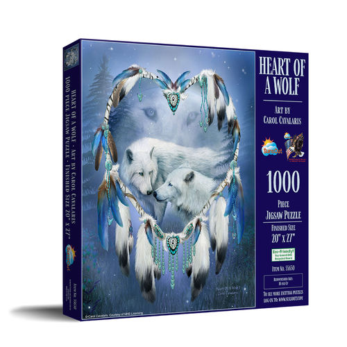 SunsOut - Heart of a Wolf - 1000 Teile