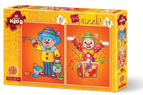 Art Puzzle Kids - The Clowns - 2er-Set