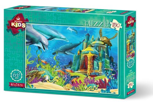 Art Puzzle Kids - The underwater Castle - 150 Teile
