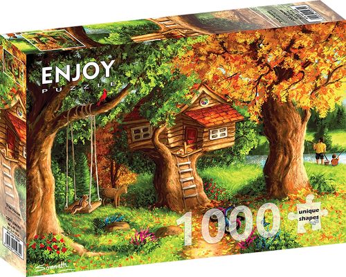 Enjoy Puzzle - Tree House - 1000 Teile
