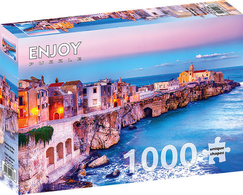 Enjoy Puzzle - Vieste on the Rocks, Italy - 1000 Teile