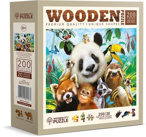 Wooden.City - Welcome to the Jungle - 200 Teile