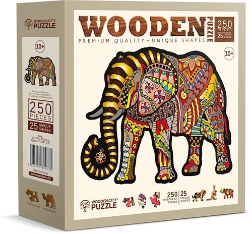 Wooden.City - Magic Elephant - 250 Teile