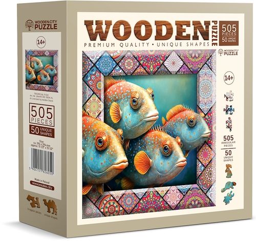 Wooden.City - Tropical Fish - 505 Teile