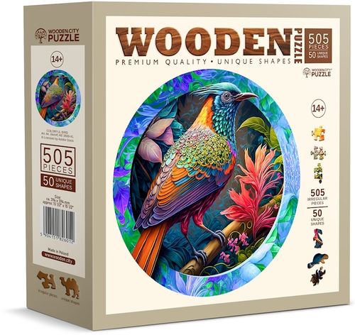 Wooden.City - Colorful Bird - 505 Teile