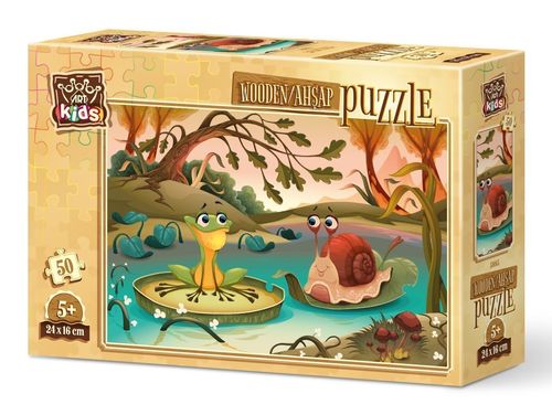 Art Puzzle Kids - Lake Buddies - 50 Holzteile