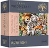 Trefl - Wild Cats in the Jungle - 500+1 Teile