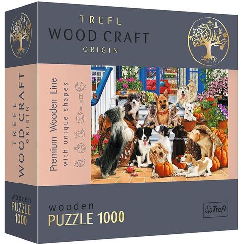Trefl - Doggy Friendship - 1000 Teile Holz