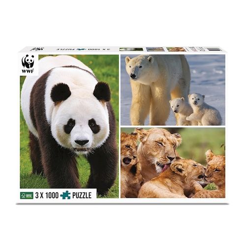 Ambassador - WWF Säugetiere - 3x1000 Teile
