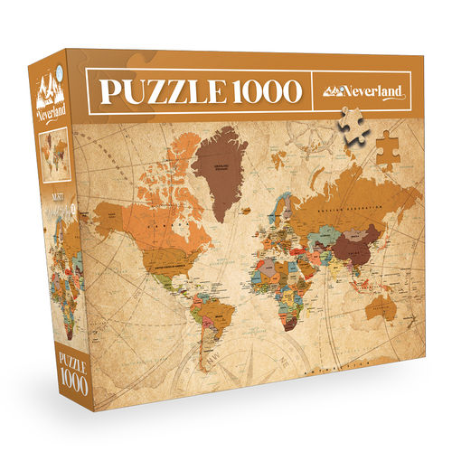 Neverland - World Map II - 1000 Teile