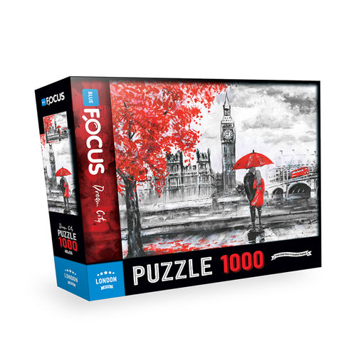 Blue Focus - London - 1000 Teile