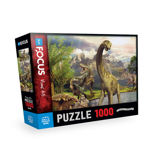 Blue Focus - World of Dinosaurs - 1000 Teile