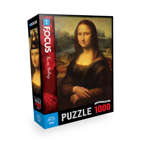 Blue Focus - Mona Lisa - 1000 Teile