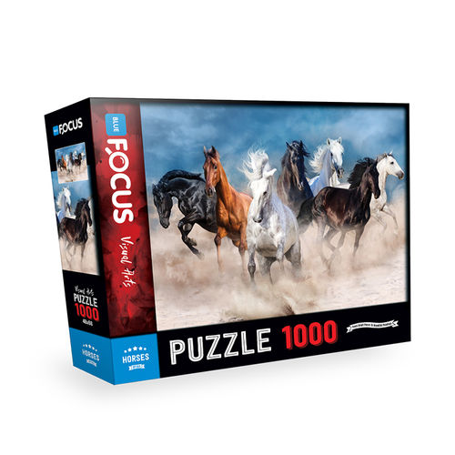 Blue Focus - Horses - 1000 Teile