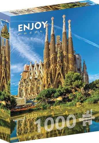 Enjoy Puzzle - Sagrada Familia Basilica, Barcelona - 1000 Teile