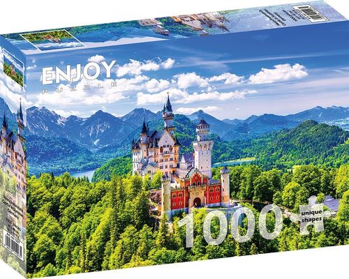 Enjoy Puzzle - Neuschwanstein Castle in Summer - 1000 Teile