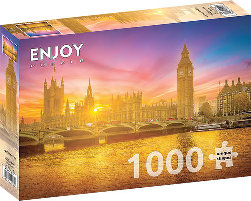 Enjoy Puzzle - London on Fire - 1000 Teile