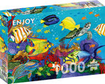 Enjoy Puzzle - Underwater Rainbow - 1000 Teile