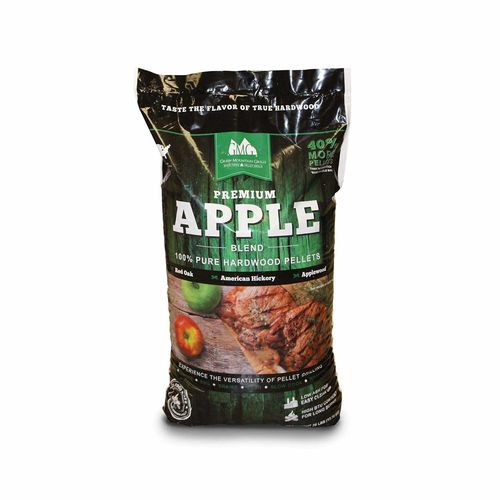 GMG BBQ Pellets im 12.7 kg Sack - Apple Blend (Apfel, Hickory, Amerikanische Roteiche)