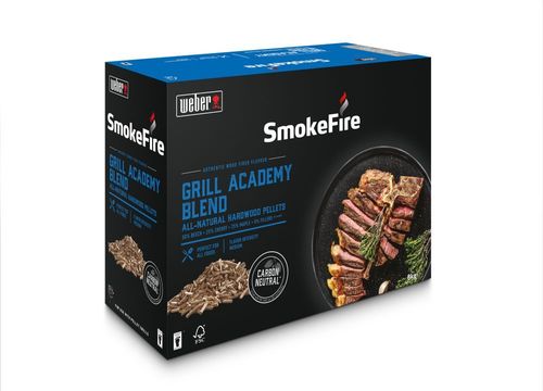 Weber BBQ Holzpellets - Grill Academy Blend - für Pelletgrills und -smoker - 8kg