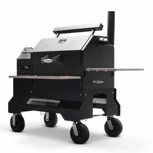 Yoder YS-640S Cart - schwarz- Pellet Grill- unbenutztes Ausstellungsmodell