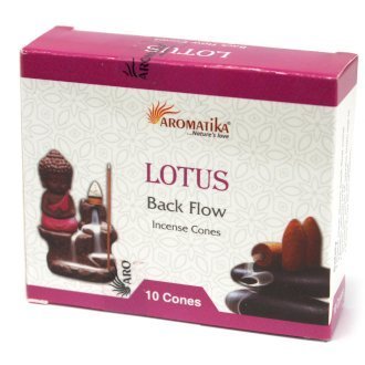 Rückfluss Räucherkegel - Lotus
