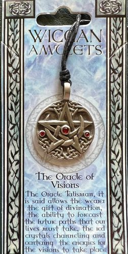 The Oracle of Visions Wiccan Amulet Necklace